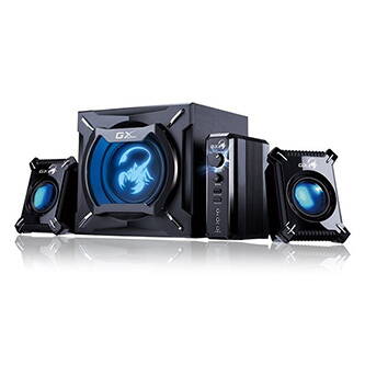 Genius GX GAMING SW-G2.1 2000 herní, 2.1, 45W, černé, ovládání hlasitosti, 3,5 mm jack (USB)