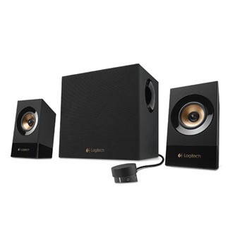 Logitech reproduktory Z533, 2.1, 60W, ovládací panel, černé, výborné basy, 3.5mm Jack, RCA-Cinch konektor