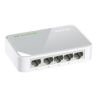 TP-LINK stolní switch TL-SF1005D 100Mbps, auto MDI/MDIX