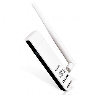 TP-LINK USB klient TL-WN722N 2.4GHz, 150Mbps, externí odnimatelná anténa, 802.11n