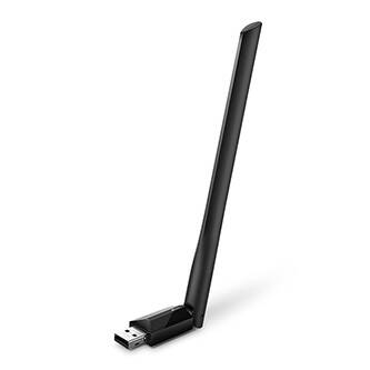 TP-LINK USB klient Archer T2U Plus 2.4GHz a 5GHz, IPv6, 600Mbps, externí pevná anténa, 802.11ac, 5dBi anténa