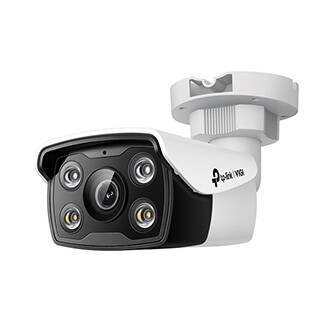TP-link IP kamera venkovní VIGI C340(4mm), QHD 2560x1440, PoE, bílá, 4MPx rozlišení plnobarevný záznam, chytrá detekce