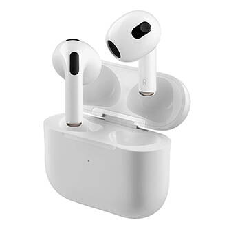 Defender APODS 3 sluchátka s mikrofonem, bezdrátová, bílá