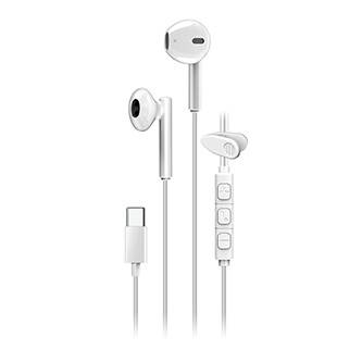 Genius HS-M366 sluchátka s mikrofonem, bílá, špuntová, USB Type-C Genius HS-M366 sluchátka s mikrofonem, bílá, špuntová, USB Type-C
