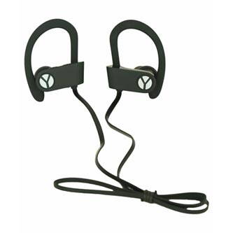 YZSY DINOX Sports & Outdoor, sluchátka s mikrofonem, ovládání hlasitosti, černá, bluetooth