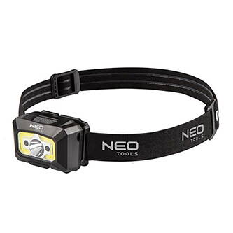 Čelovka nabíjecí, USB 250 lm COB LED se senzorem pohybu