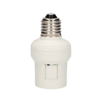 Objímka na žárovku 230V 50/60Hz, do 30m, MAX.100W, 20, bílá, ORNO, MAX. 100W, IP20