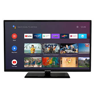Televize Orava, LT-ANDR32 B01, 32", Full HD 1920x1080, černá, Android TV