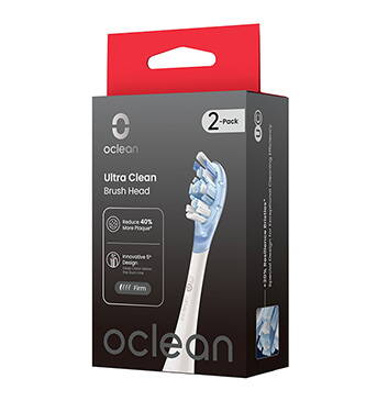 Oclean náhradní hlavice Ultra clean 2 ks X Ultra, bílé