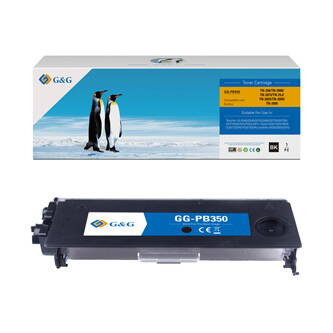 G&G kompatibilní toner s TN2000, TN350, TN2075, TN2025, TN2050, black, 2500str., NT-PB350, pro Brother DCP 7020, 7010, 7025, FAX 2