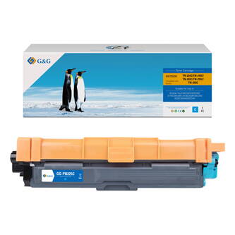 G&G kompatibilní toner s TN245C, TN225C, TN265C, TN295C, TN255C, cyan, 2200str., NT-PB225C, pro Brother HL-3140CW, 3170CW, N