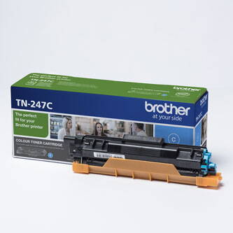 Brother originální toner TN247C, cyan, 2300str., Brother DCP-L3510CDW, DCP-L3550CDW, HL-L3210CW,HL-L3270CDW, O