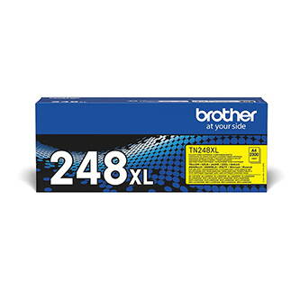 Brother originální toner TN248XLY, yellow, 2300str.