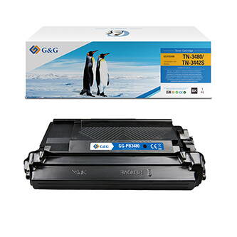 G&G kompatibilní toner s TN3480, black, 8000str., NT-PB3480, pro Brother HL-L6400DW, N