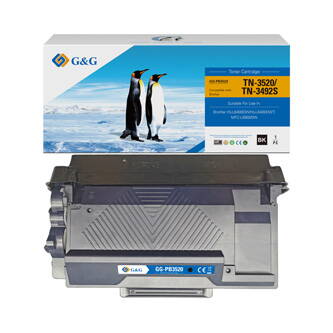 G&G kompatibilní toner s TN3520, black, 20000str., NT-PB3520, pro Brother HL-L6400DW, N