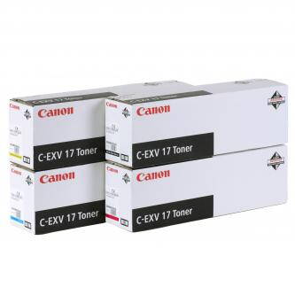 Canon originální toner CEXV17, cyan, 36000str., 0261B002, Canon iR-C4x80i, O