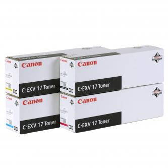 Canon originální toner CEXV17, yellow, 36000str., 0259B002, Canon iR-C4x80i, O