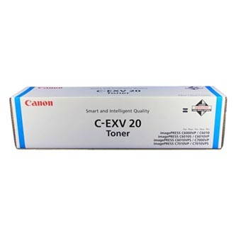 Canon originální toner CEXV20, cyan, 35000str., 0437B002, Canon iP-C7000VP