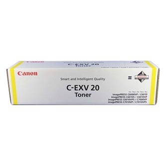 Canon originální toner CEXV20, yellow, 35000str., 0439B002, Canon iP-C7000VP