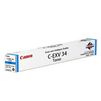 Canon originální toner CEXV34, cyan, 19000str., 3783B002, Canon iR-C2020, 2030, O