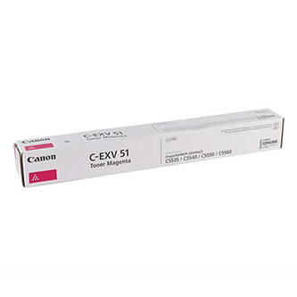 Canon originální toner CEXV51, magenta, 60000str., 0483C002, Canon iR ADV C5535, C5540, C5550, C5560