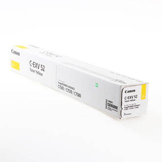 Canon originální toner CEXV52, yellow, 66500str., 1001C002, Canon IRC7565i, IRC7570i, IRC7580i