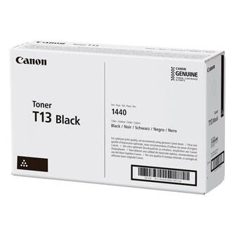 Canon originální toner T13 BK, 5640C006, black, 10600str., Canon i-SENSYS X 1440iF, 1440i, 1440P, 1440Pr, O