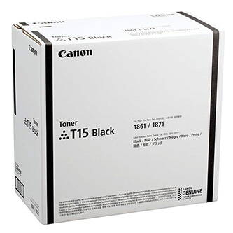Canon originální toner T15, black, 42000str., 5818C001, Canon i-SENSYS X 1861P, 1871P, O