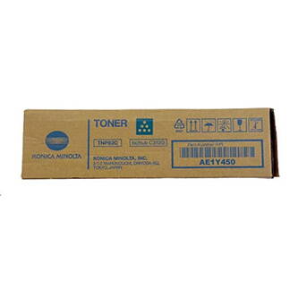 Konica Minolta originální toner AE1Y450, TNP-92C, cyan, 4000str.