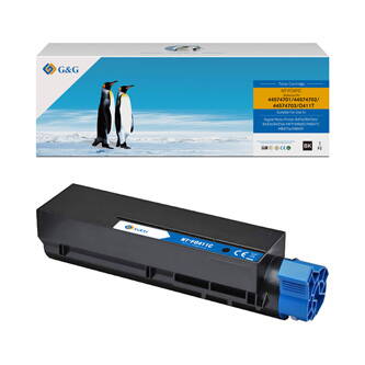 G&G kompatibilní toner s 44574702, black, 4000str., NT-FO411C, pro OKI B411, B431, N