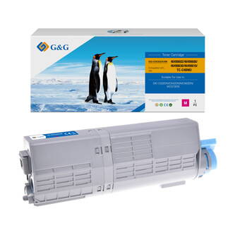 G&G kompatibilní toner s 46490606, magenta, 6000str., NT-COC532XXM, pro OKI C532DN, C542DN, MC563DN, MC573DN, N