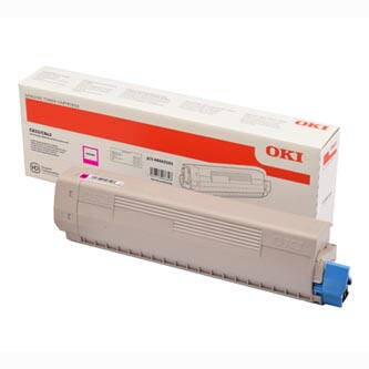 OKI originální toner 46443102, magenta, 10000str., high capacity, OKI C833, C843, O