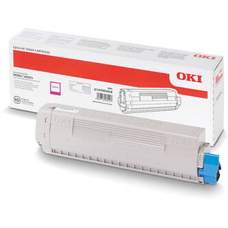 OKI originální toner 45862838, magenta, 7300str., OKI MC853, MC873, O