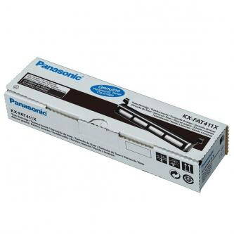 Panasonic originální toner KX-FAT411X, black, 2000str., Panasonic KX-MB2000, 2010, 2025, 2030, 2061, O