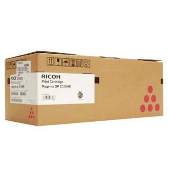 Ricoh originální toner 406481, 407636, magenta, 6000str., Ricoh SP C310, C311, C312, SP C231, C232