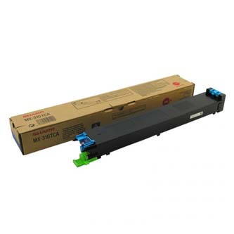 Sharp originální toner MX-31GTCA, cyan, 15000str., Sharp MX 2301N, 2600N, 3100N, 4100N, 4101N, 5000N, 5001N, O