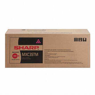 Sharp originální toner MX-C35TM, magenta, 6000str., Sharp MX-C357F, MX-C407P, O