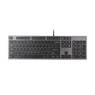 A4Tech KV-300H klávesnice drátová (USB) CZ/US, černá