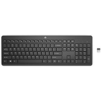 HP 230, Klávesnice CZ/SK, klasická, 2.4 [GHz], bezdrátová, černá
