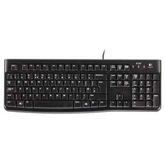 Logitech K120, Klávesnice CZ, klasická, 920-002485, 920-002641 typ drátová (USB), černá