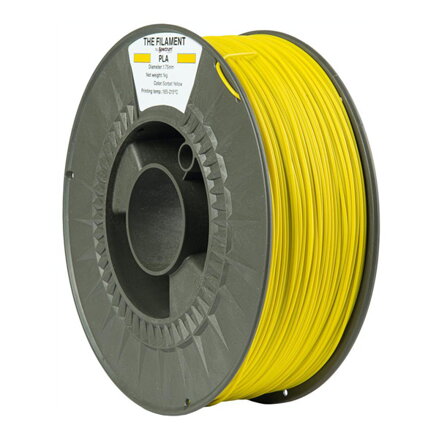The Filament 3D filament, PLA, 1,75mm, 1000g, TF-24011, sorbet yellow