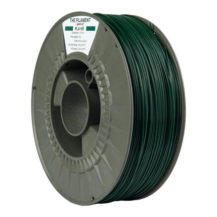 The Filament 3D filament, PLA HS, 1,75mm, 1000g, TF-24039,  moss green