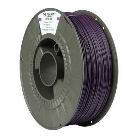 The Filament 3D filament, PETG CF, 1,75mm, 1000g, TF-24111, purple