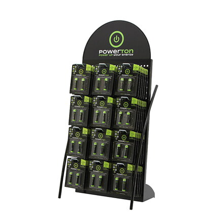 Nabíjecí baterie, AAA (HR03), 1.2V, 900 mAh, Powerton, blistr, 2-pack