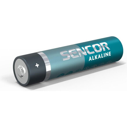 Baterie alkalická, AAA, 1.5V, Sencor, blistr, 6-pack