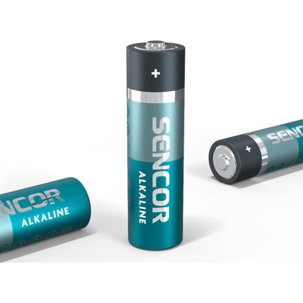 Baterie alkalická, AA, 1.5V, Sencor, blistr, 10-pack