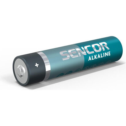 Baterie alkalická, AAA, 1.5V, Sencor, blistr, 10-pack