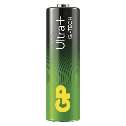 Baterie alkalická, AA (LR6), AA, 1.5V, GP, blistr, 2-pack, Ultra Plus