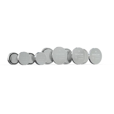 Baterie lithiové, CR2025, 3V, Sencor, blistr, 2-pack