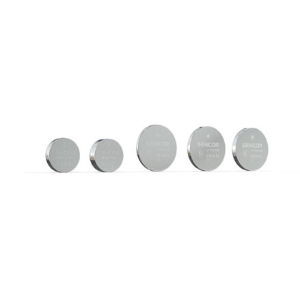 Baterie lithiové, CR2032, 3V, Sencor, blistr, 1-pack